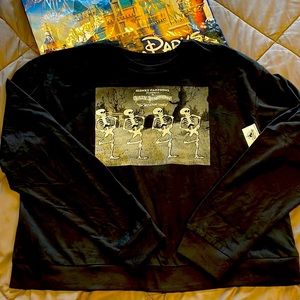 Disney Park Park exclusive- “the Skelton dance” crop sweater